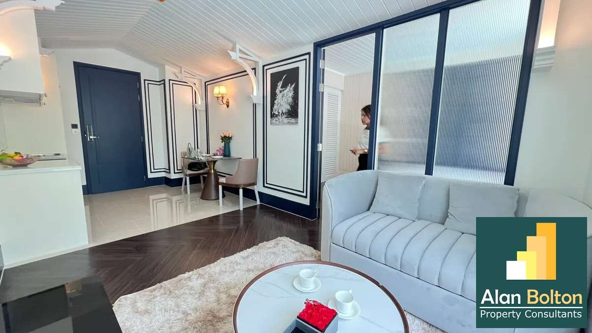 Beachfront One Bedroom Condo For Sale In najomtien photo 8