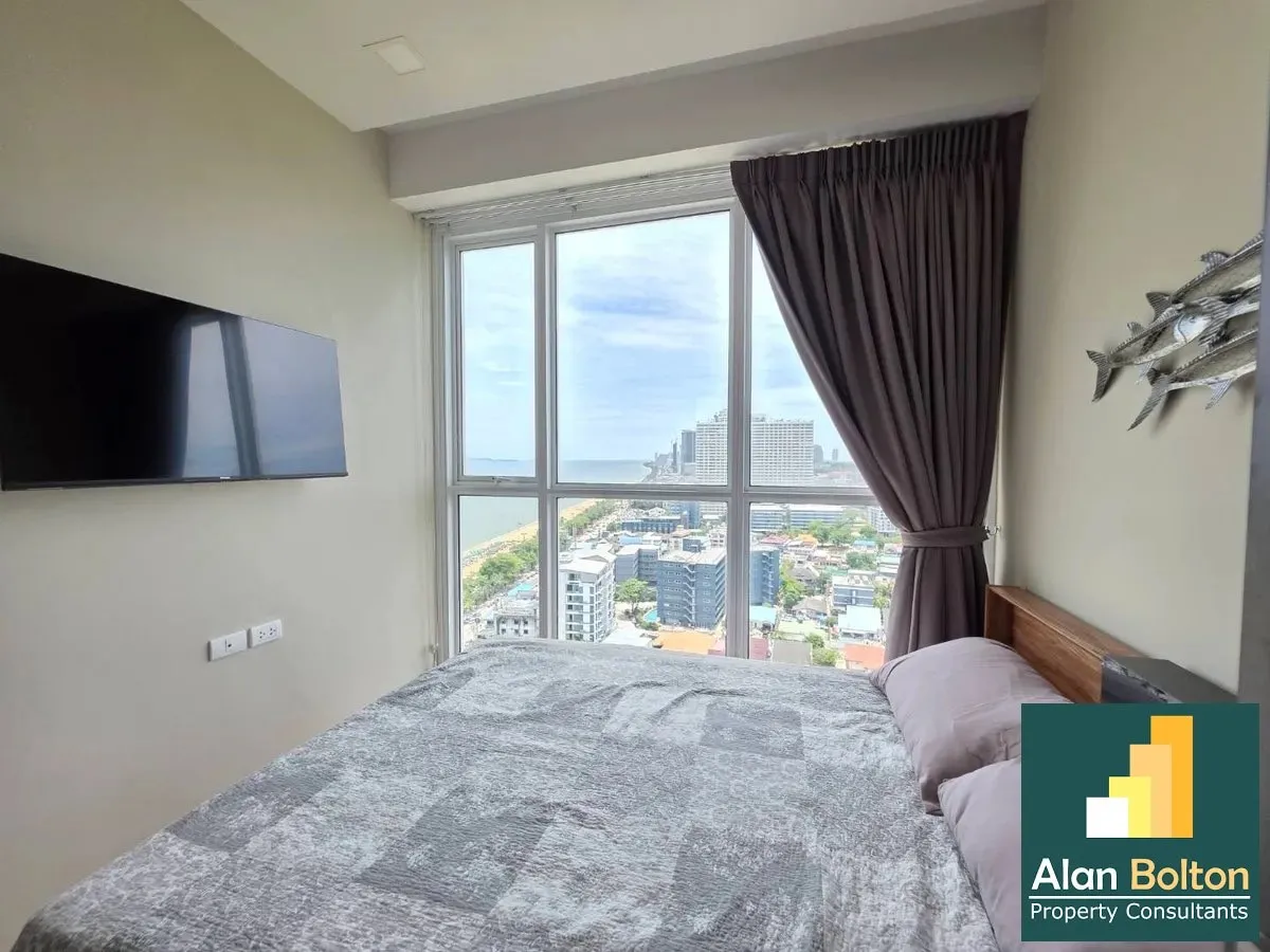 Breathtaking Sea View! 2-Bedroom Condo for Rent in Jomtien photo 6