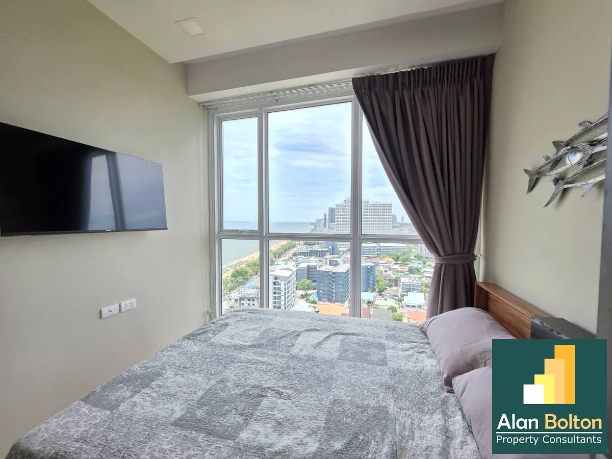 Breathtaking Sea View! 2-Bedroom Condo for Rent in Jomtien photo 6
