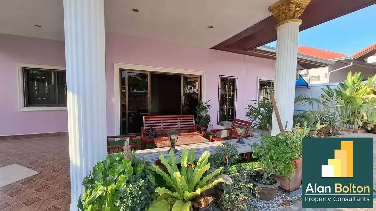 Spacious 3 bed & 2 Bath house located in secure village-Soi Khao Talo