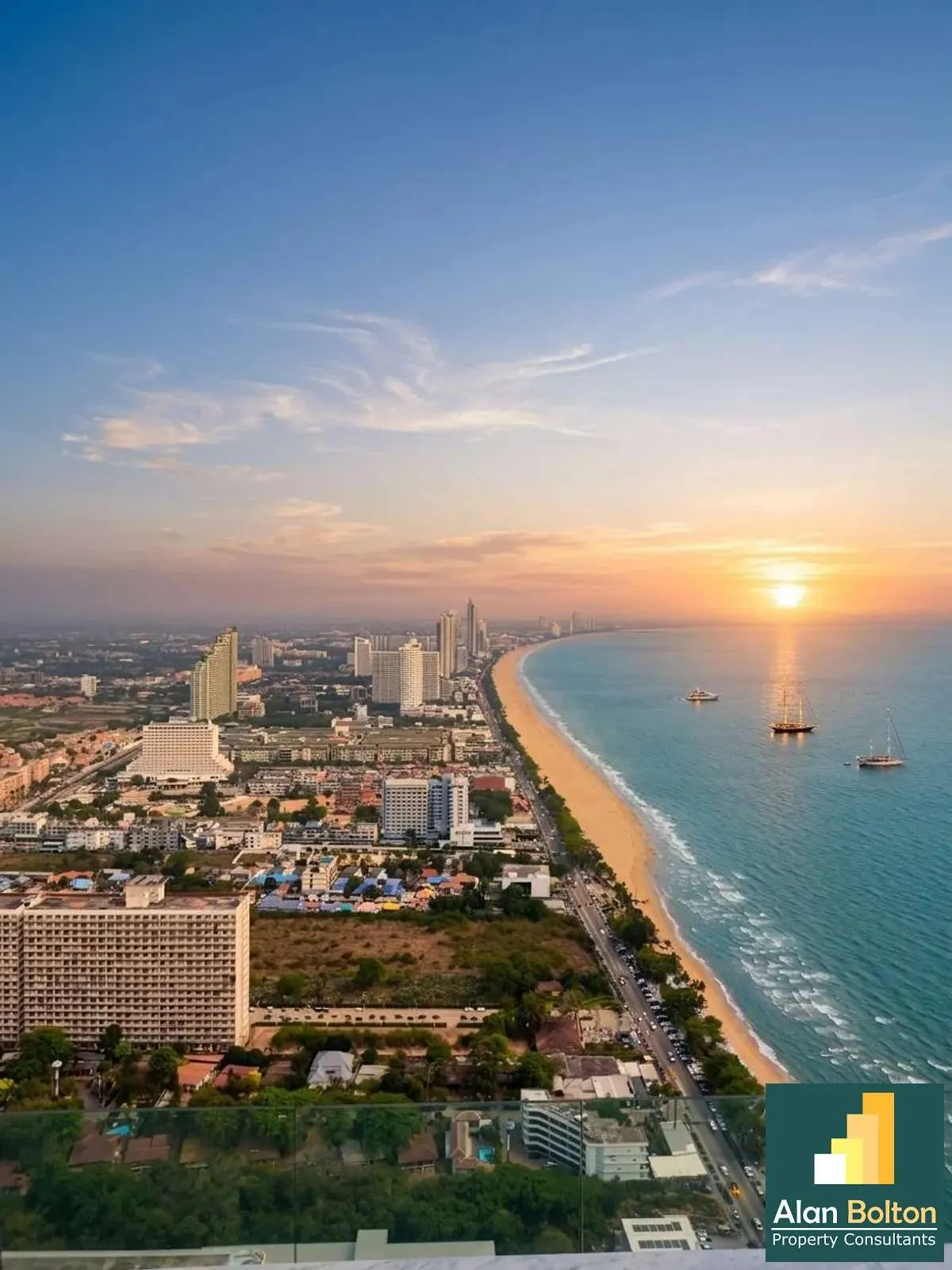 Sea view 1 Bedroom 1 Bathroom in Jomtien
