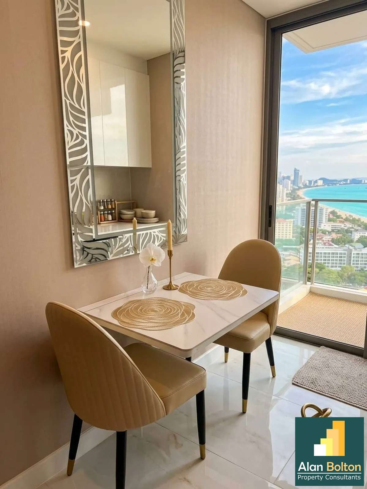 Sea view 1 Bedroom 1 Bathroom in Jomtien photo 5