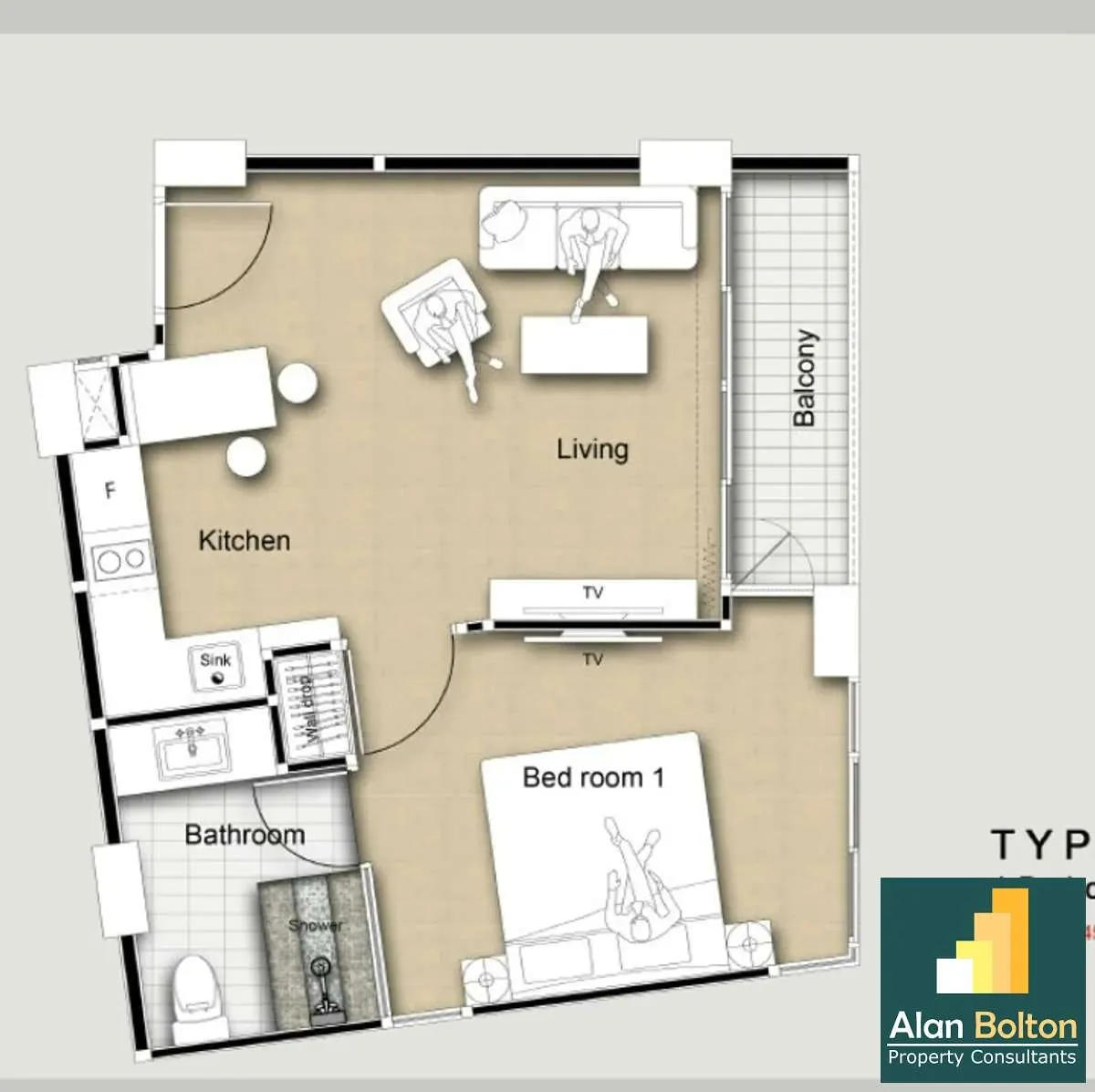 One Bedroom Condo For Rent In Central Pattaya photo 2