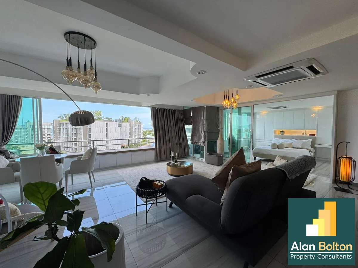 Large Fully Renovated Ocean View 1 Bed 1 Bath Luxury Condo In Na Jomtien photo 10