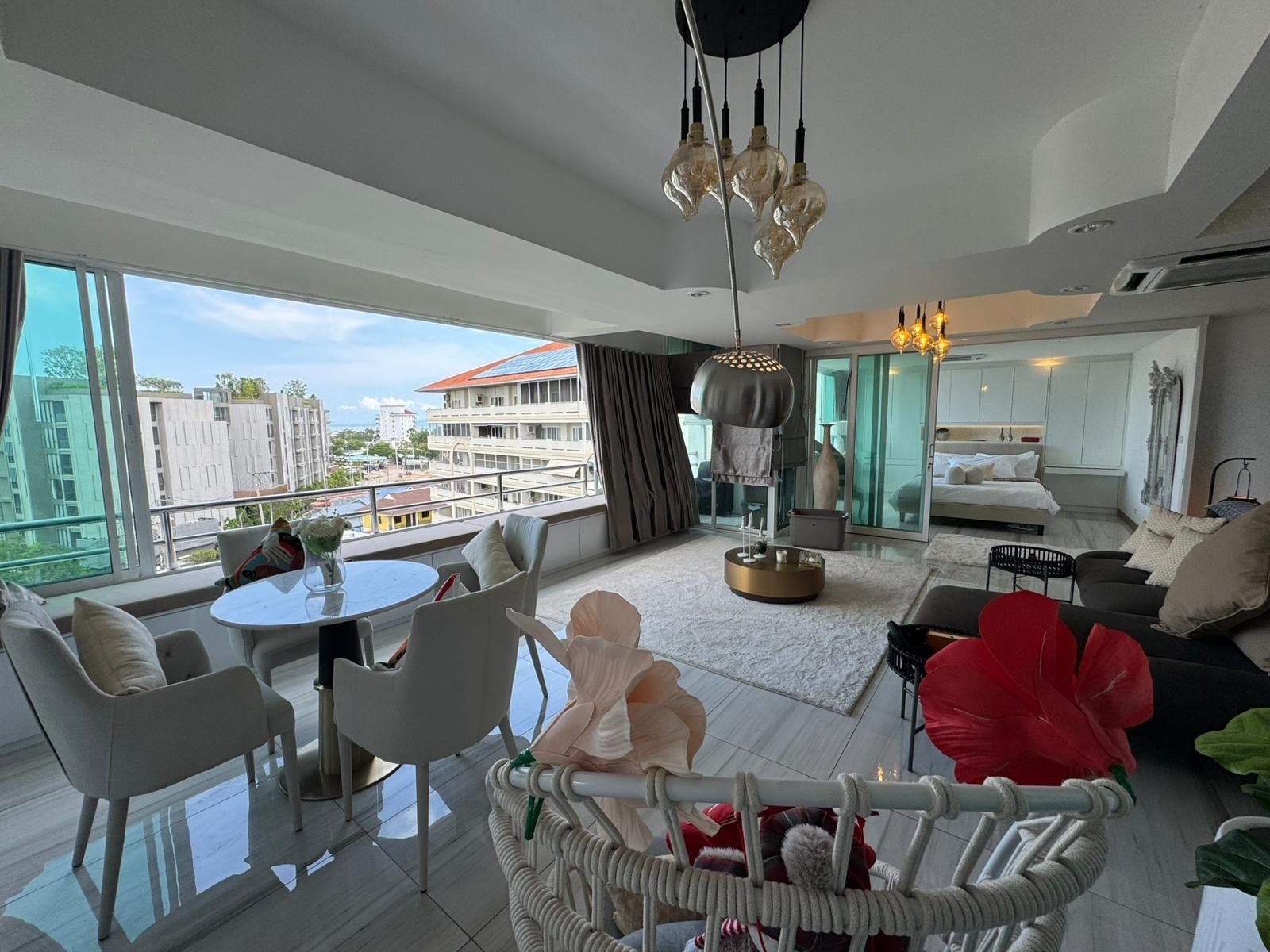Large Fully Renovated Ocean View 1 Bed 1 Bath Luxury Condo In Na Jomtien photo 33