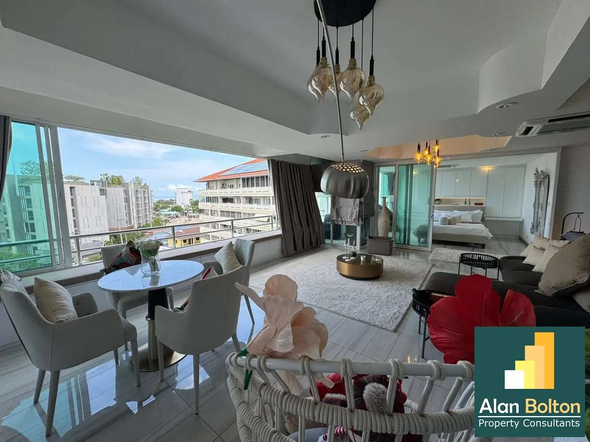 Large Fully Renovated Ocean View 1 Bed 1 Bath Luxury Condo In Na Jomtien photo 18