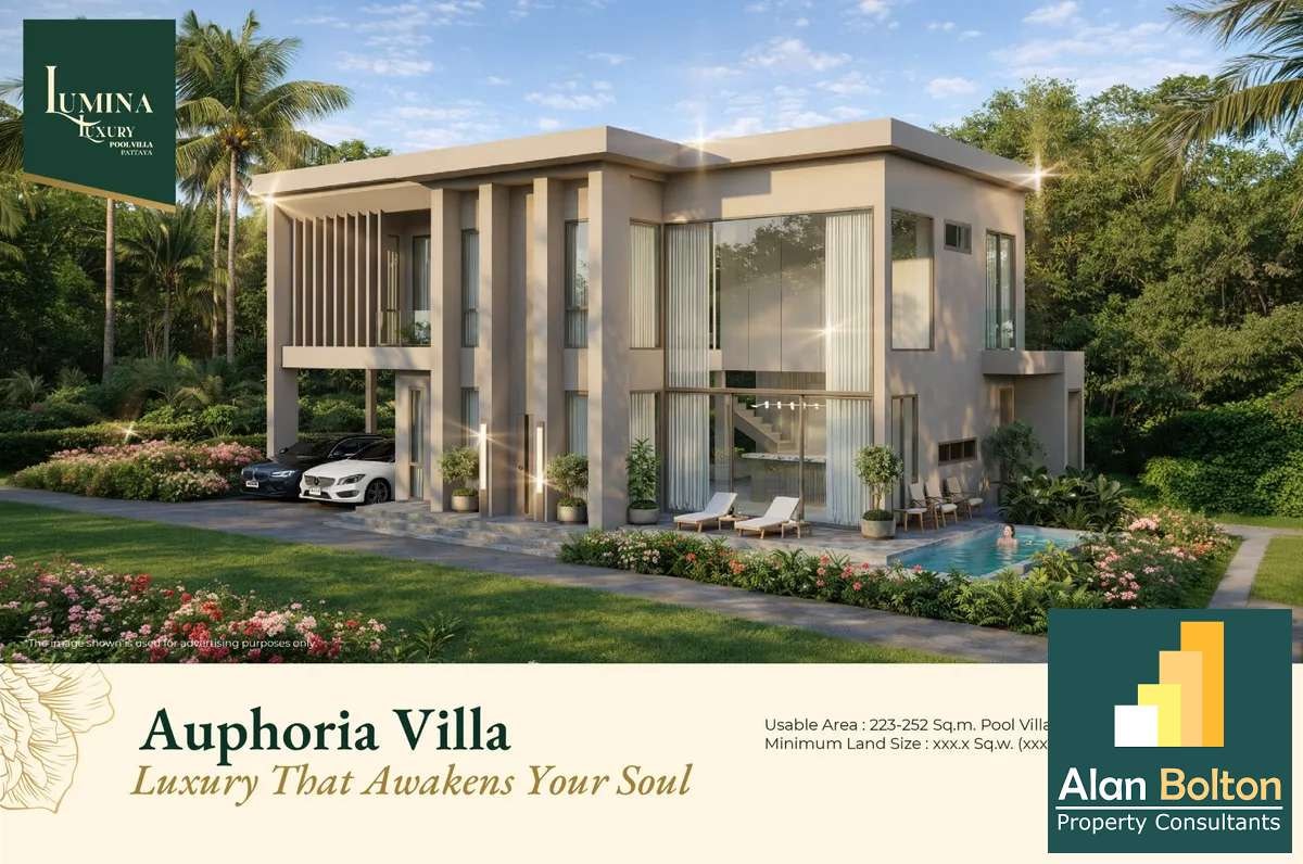 Brand New Pre Sale Modern Luxury 3 Bed 4 Bath Pool Villa For Sale In East Pattaya