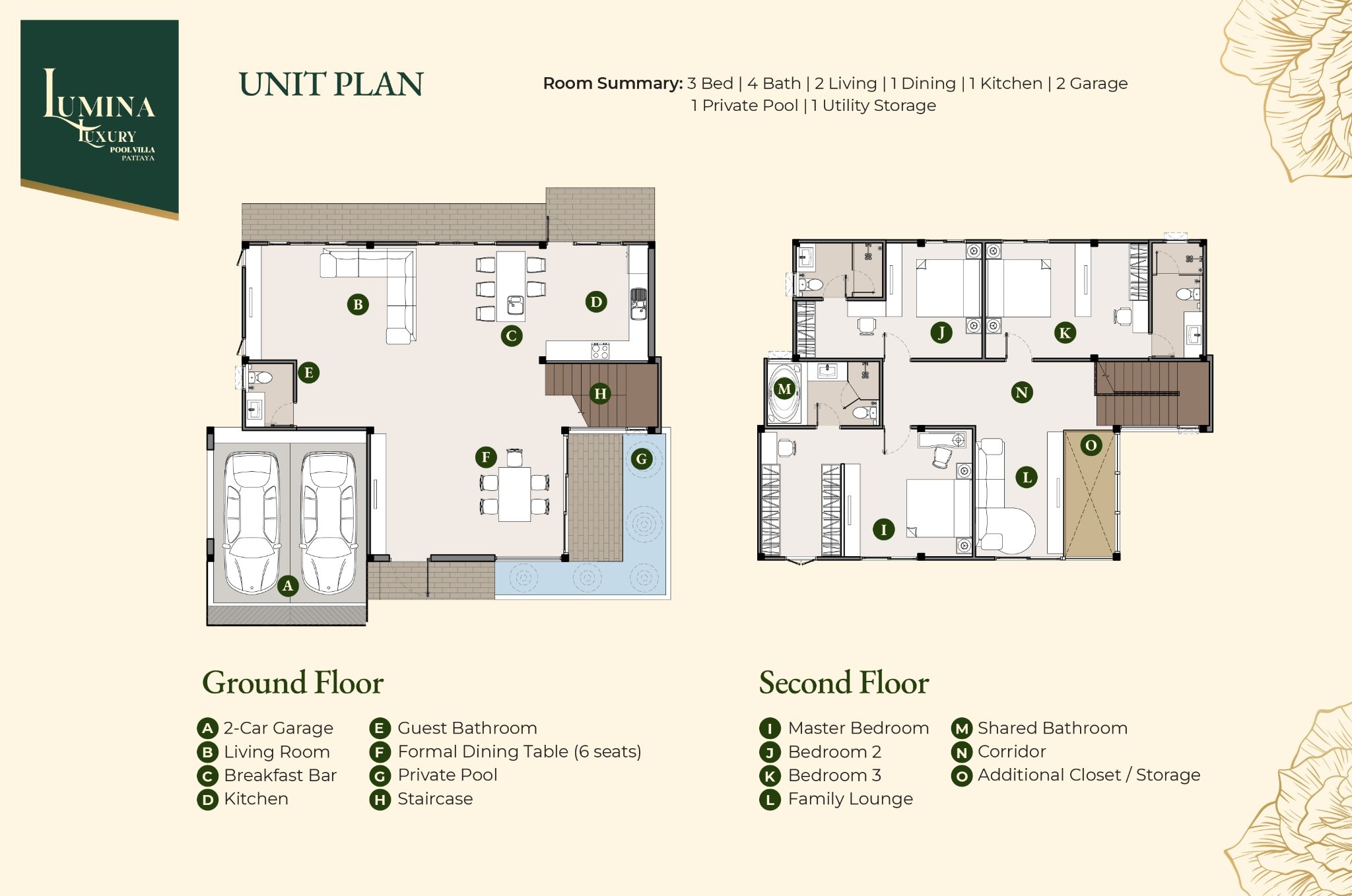 Brand New Pre Sale Modern Luxury 3 Bed 4 Bath Pool Villa For Sale In East Pattaya photo 27