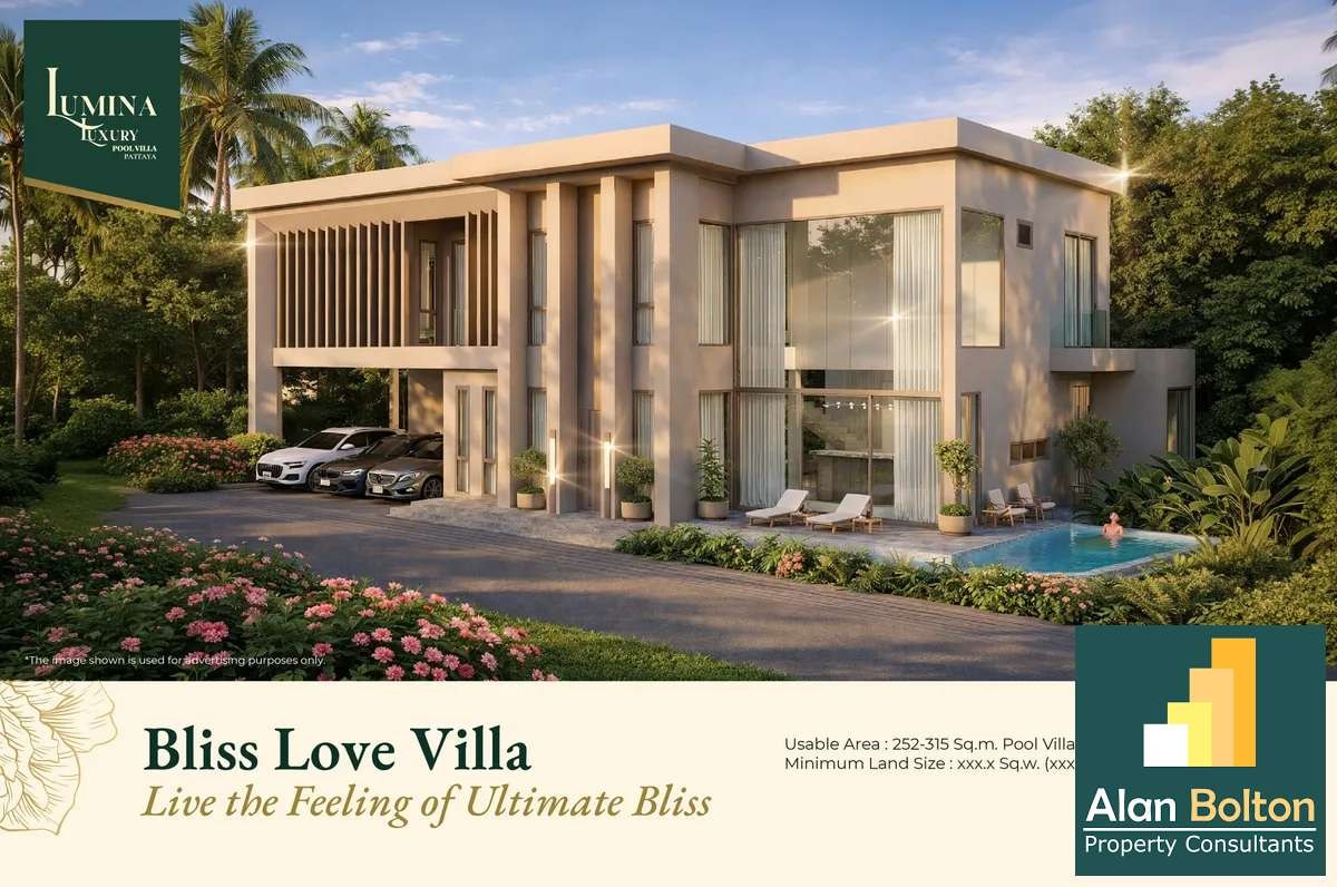 Brand New Pre Sale Modern Luxury 4 Bed 5 Bath Pool Villa For Sale In East Pattaya