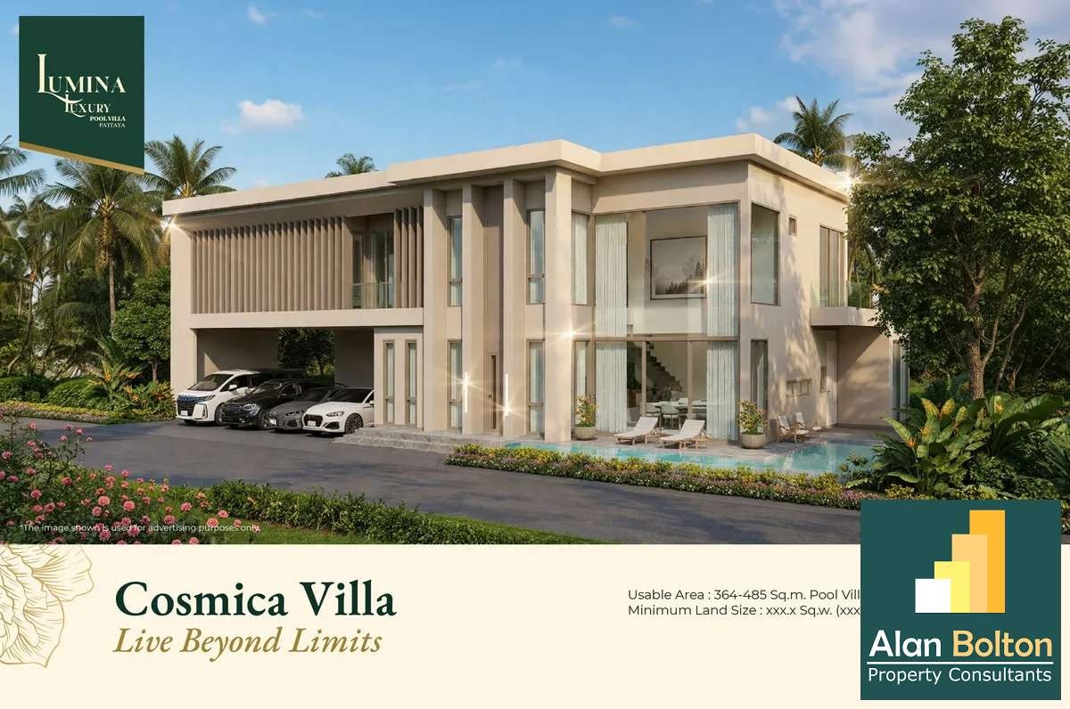 Brand New Pre Sale Modern Luxury 4 Bed 6 Bath Pool Villa For Sale In East Pattaya