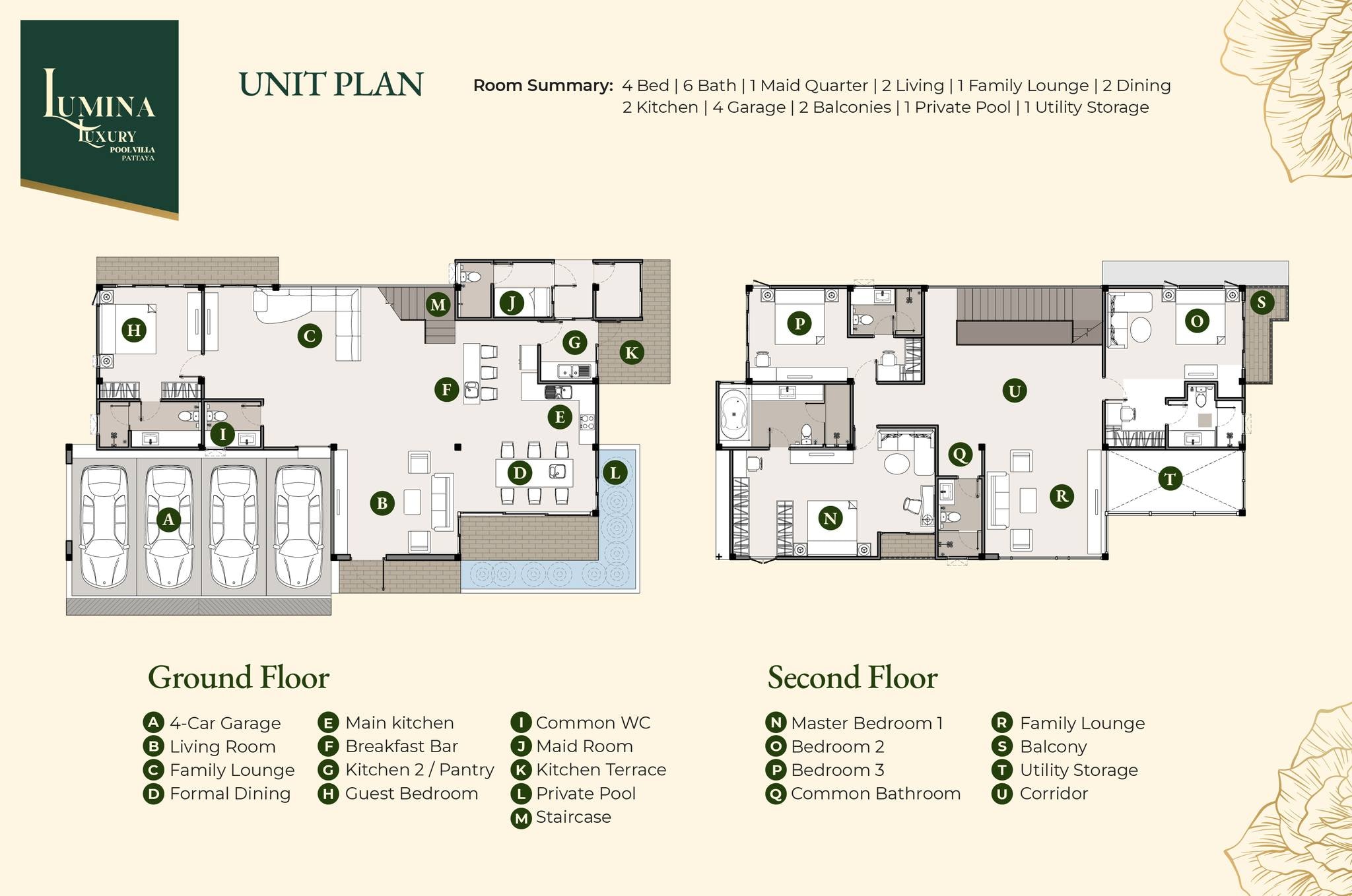 Brand New Pre Sale Modern Luxury 4 Bed 6 Bath Pool Villa For Sale In East Pattaya photo 29