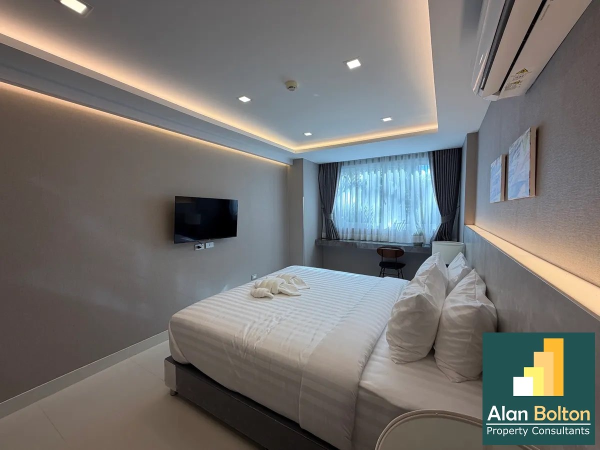 New Corner Unit 1-Bedroom Condo for Rent Near Pratamnak Beach, High-Speed WiFi & Weekly Cleaning Included photo 4
