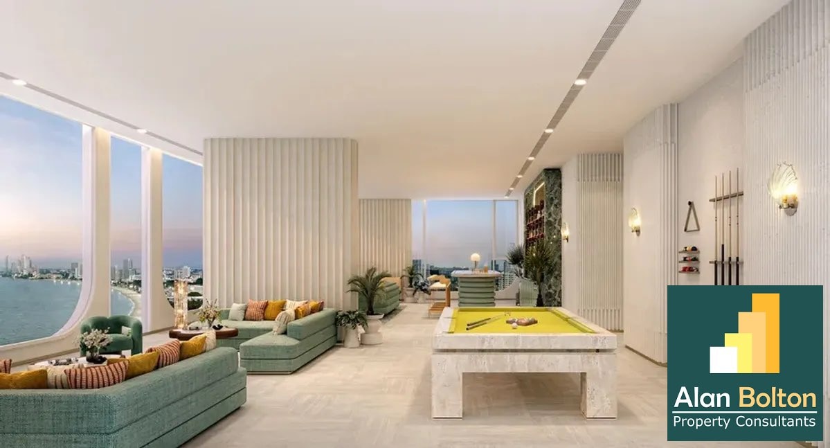 Large Direct Ocean View 1 Bed 1 Bath Condo For Sale In Central Pattaya’s PTY Ultra Luxury Condo! photo 8