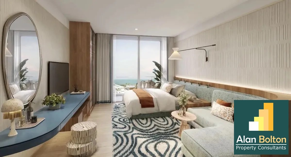 Large Direct Ocean View 1 Bed 1 Bath Condo For Sale In Central Pattaya’s PTY Ultra Luxury Condo! photo 12