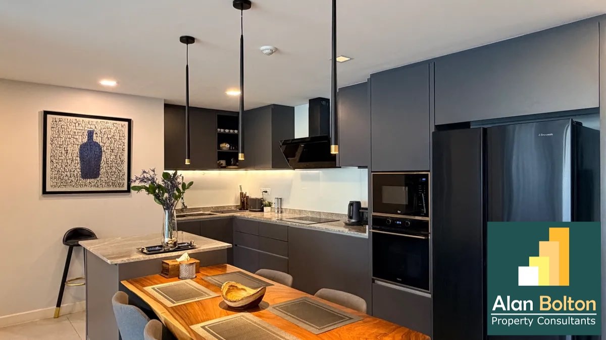 2 bedroom condo with private pool for sale in Serenity Residence photo 13