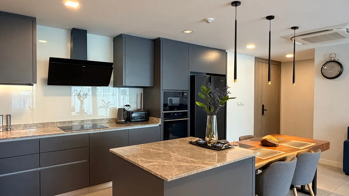 2 bedroom condo with private pool for sale in Serenity Residence photo 22