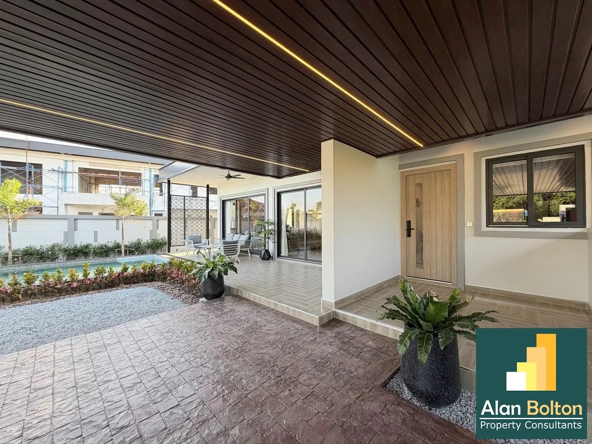 Brand New Modern Luxury 3 Bed 4 Bath Pool Villa For Sale Near Lake MapPhrachan photo 18