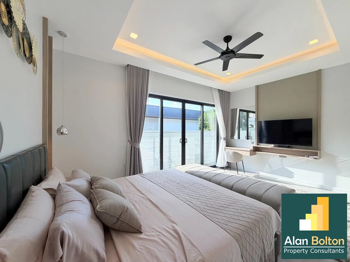 Brand New Modern Luxury 3 Bed 4 Bath Pool Villa For Sale Near Lake MapPhrachan photo 13