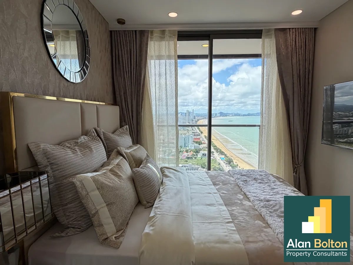 Panoramic Ocean Views: Premium 2-Bedroom Condo for Sale in Jomtien photo 7