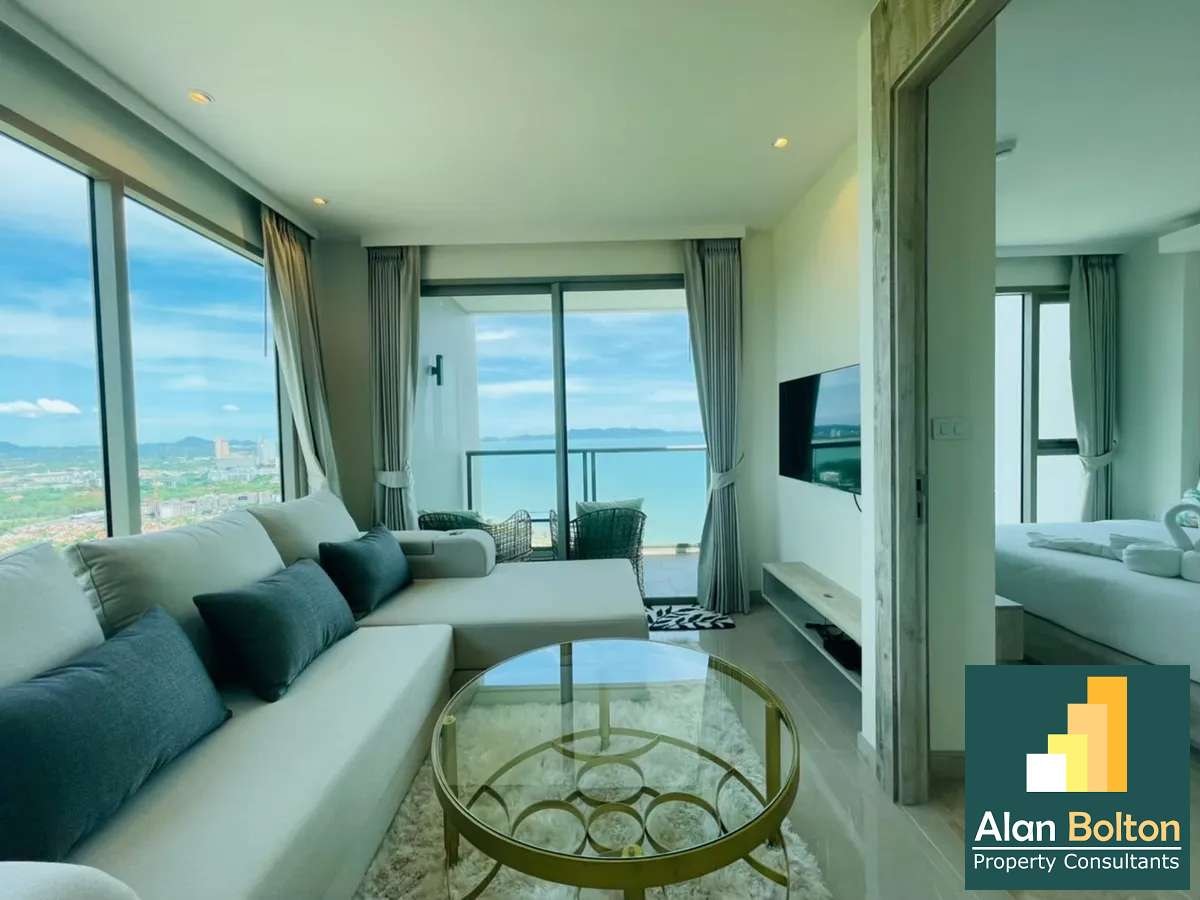 Stunning Sea View Corner unit 1 bedroom 1 bathroom in Riviera Monaco for SALE/RENT