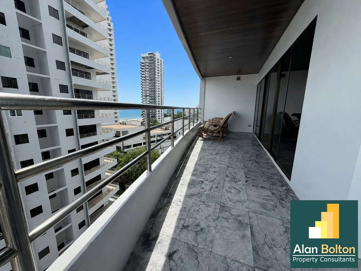 Large Beachfront Ocean View Studio Condo For Sale In Jomtien photo 6