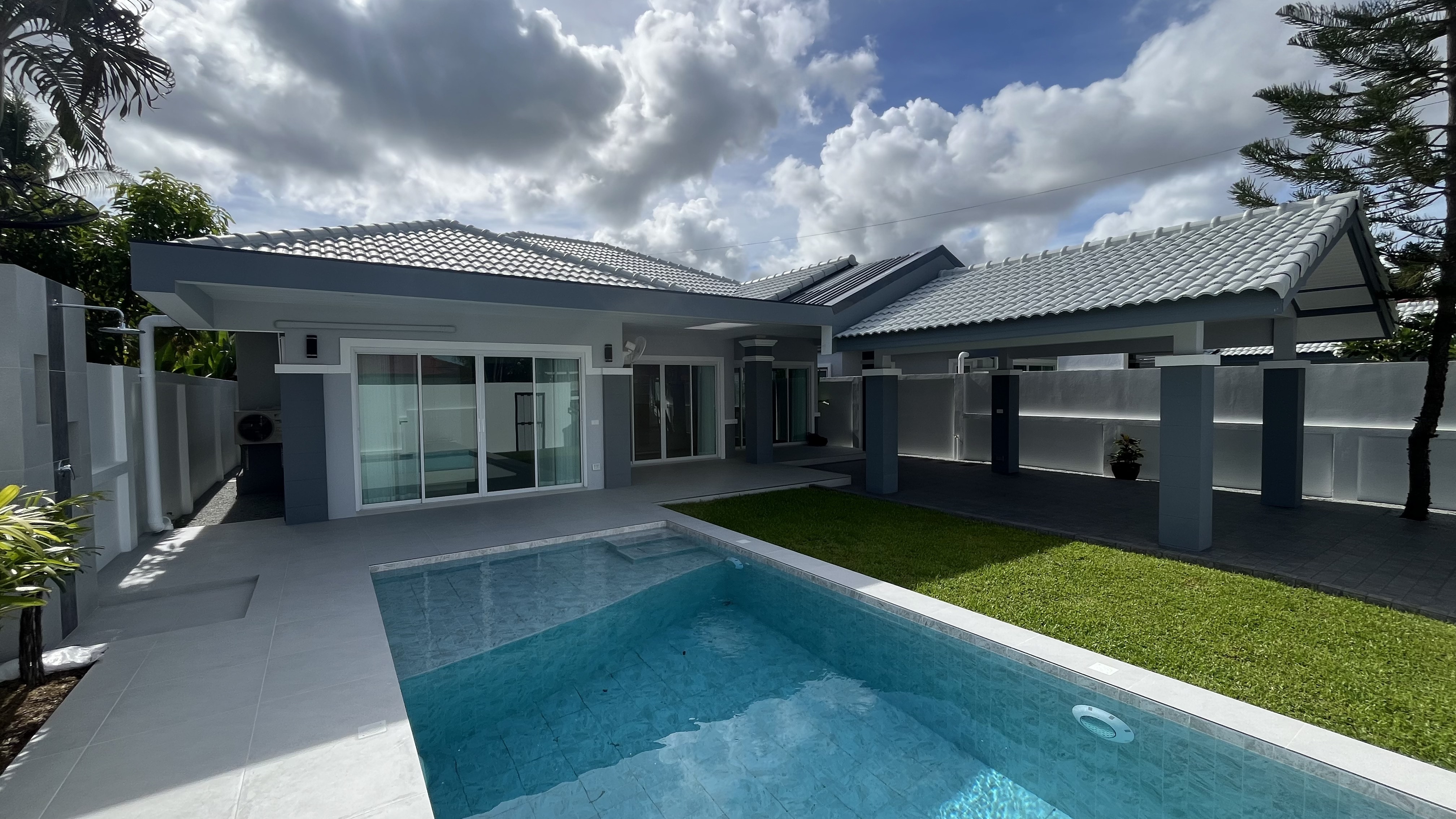 Brand New Modern 4 Bed 3 Bath Pool Villa At Secure Village In Huay Yai photo 49