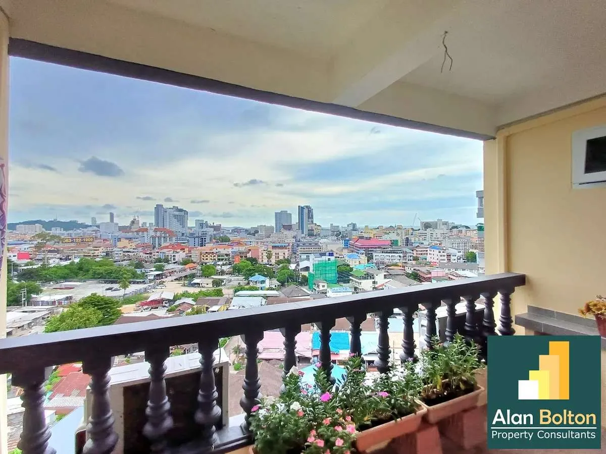 ฺBeautiful City View and Sea View 2 beds 1 bath in 9 Karat Condo Central Pattaya (FQ) for SALE photo 15