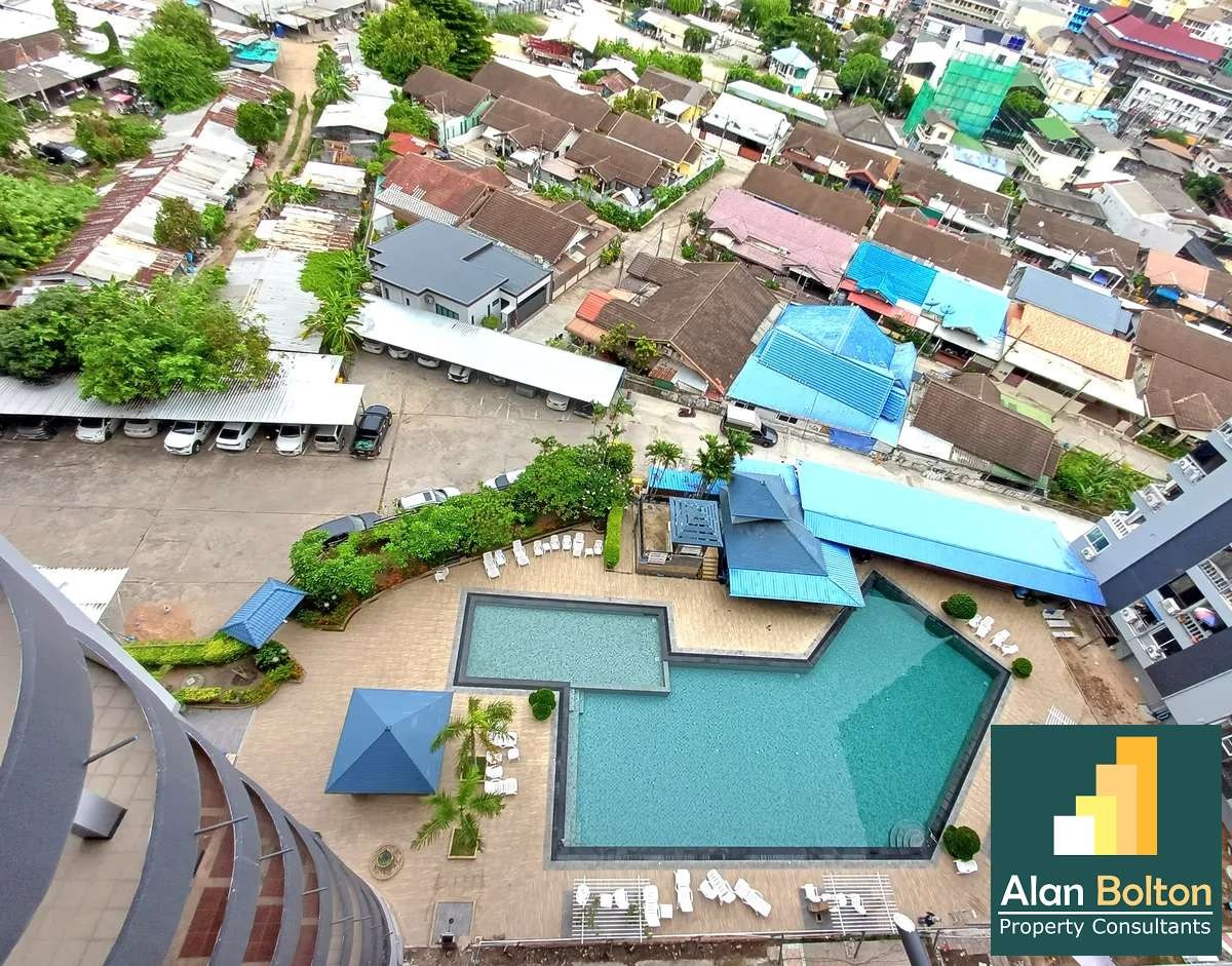 ฺBeautiful City View and Sea View 2 beds 1 bath in 9 Karat Condo Central Pattaya (FQ) for SALE photo 18