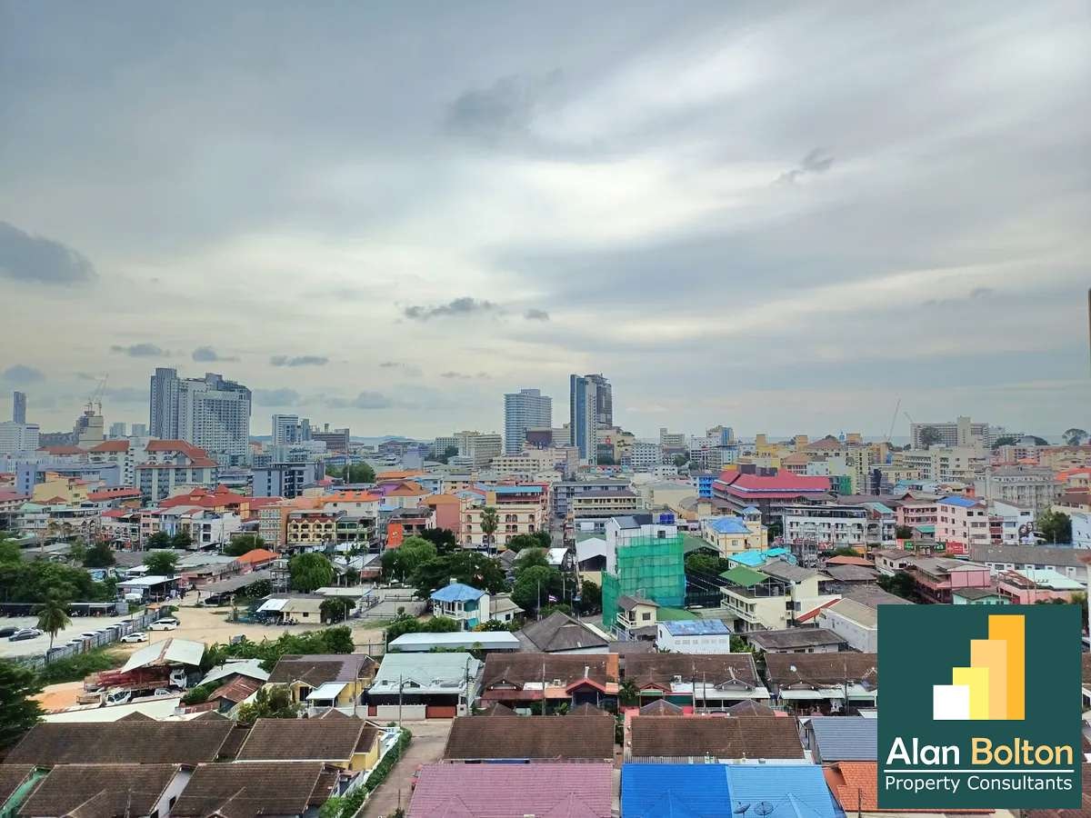 ฺBeautiful City View and Sea View 2 beds 1 bath in 9 Karat Condo Central Pattaya (FQ) for SALE photo 19