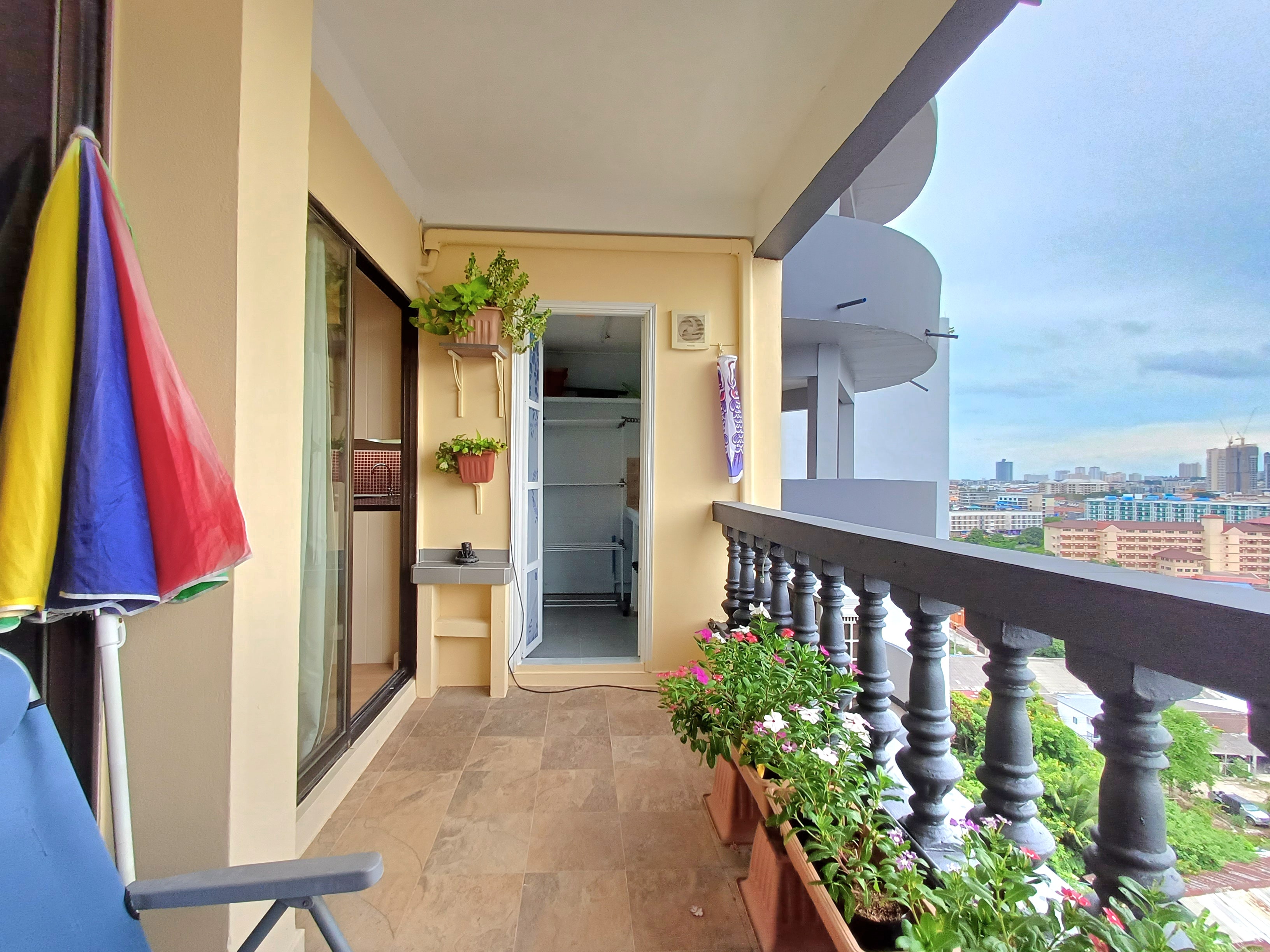 ฺBeautiful City View and Sea View 2 beds 1 bath in 9 Karat Condo Central Pattaya (FQ) for SALE photo 29