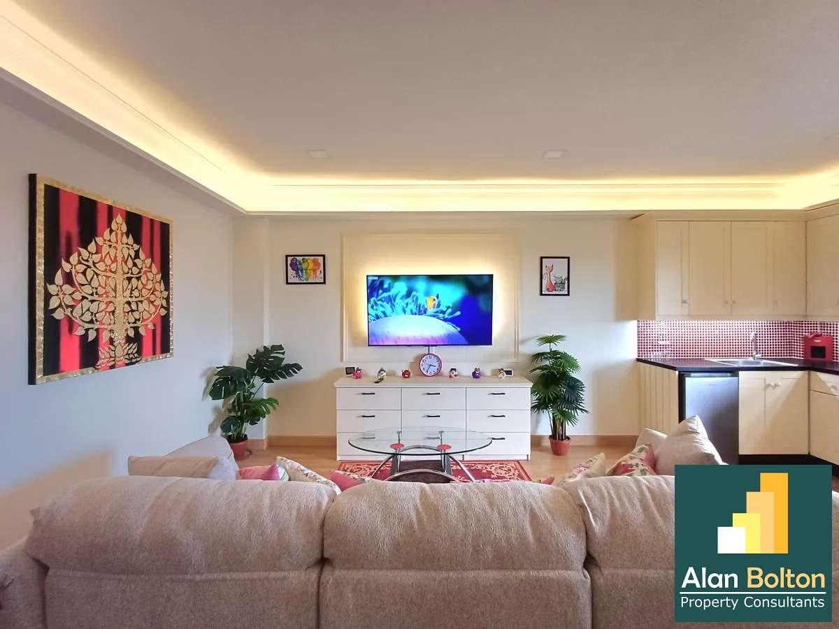 ฺBeautiful City View and Sea View 2 beds 1 bath in 9 Karat Condo Central Pattaya (FQ) for SALE photo 4