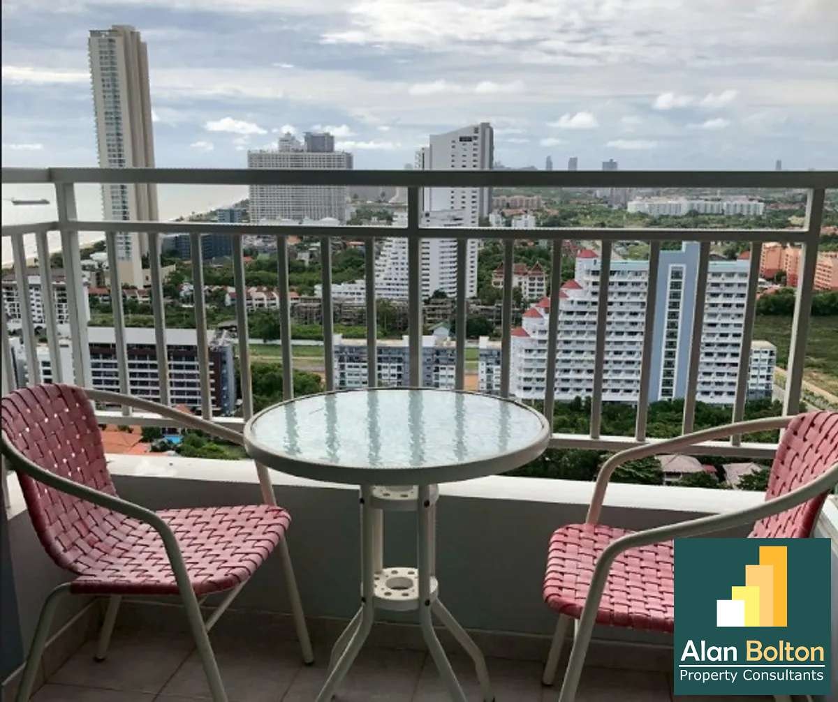 Seaview 1 bedroom 1 bahtroom in Lumpini Park Beach Jomtien for RENT (min. 6 months 12,000 THB/month) photo 6