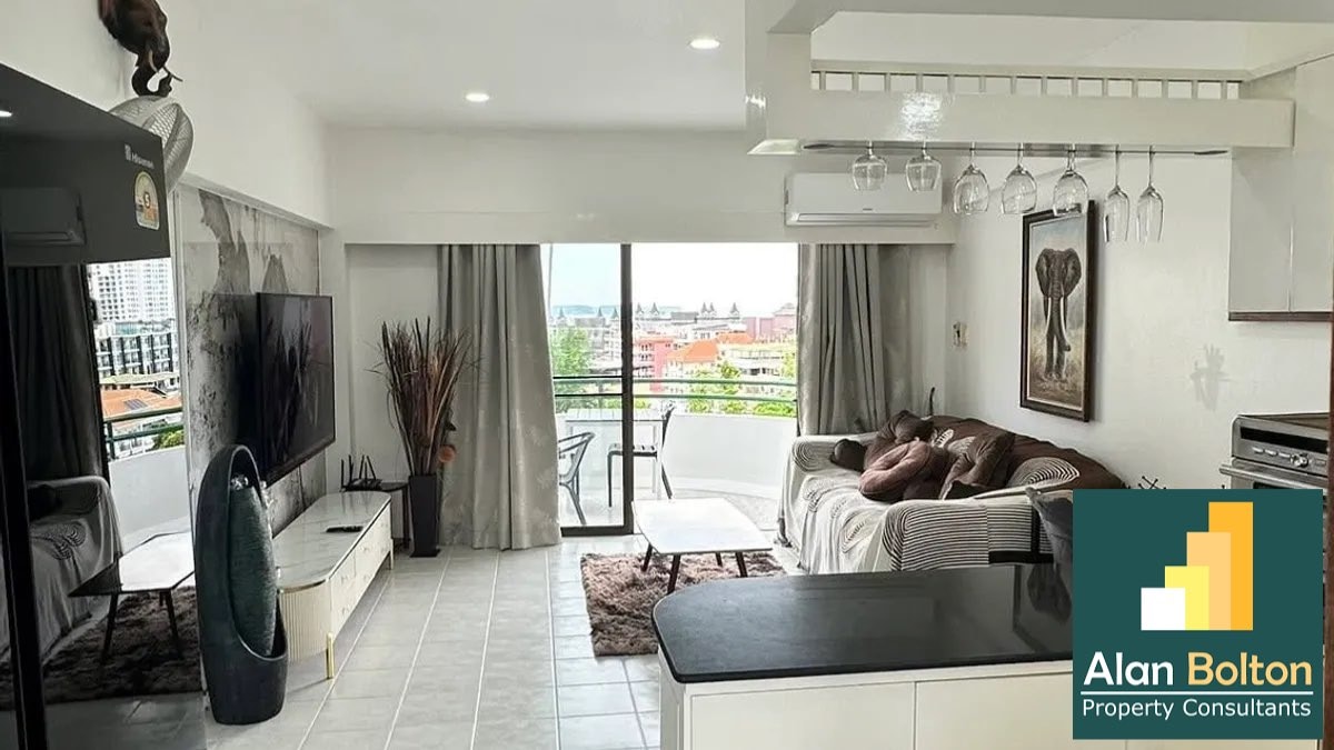 Sea view 1 Bedroom 1 Bathroom in Pratumnak photo 8