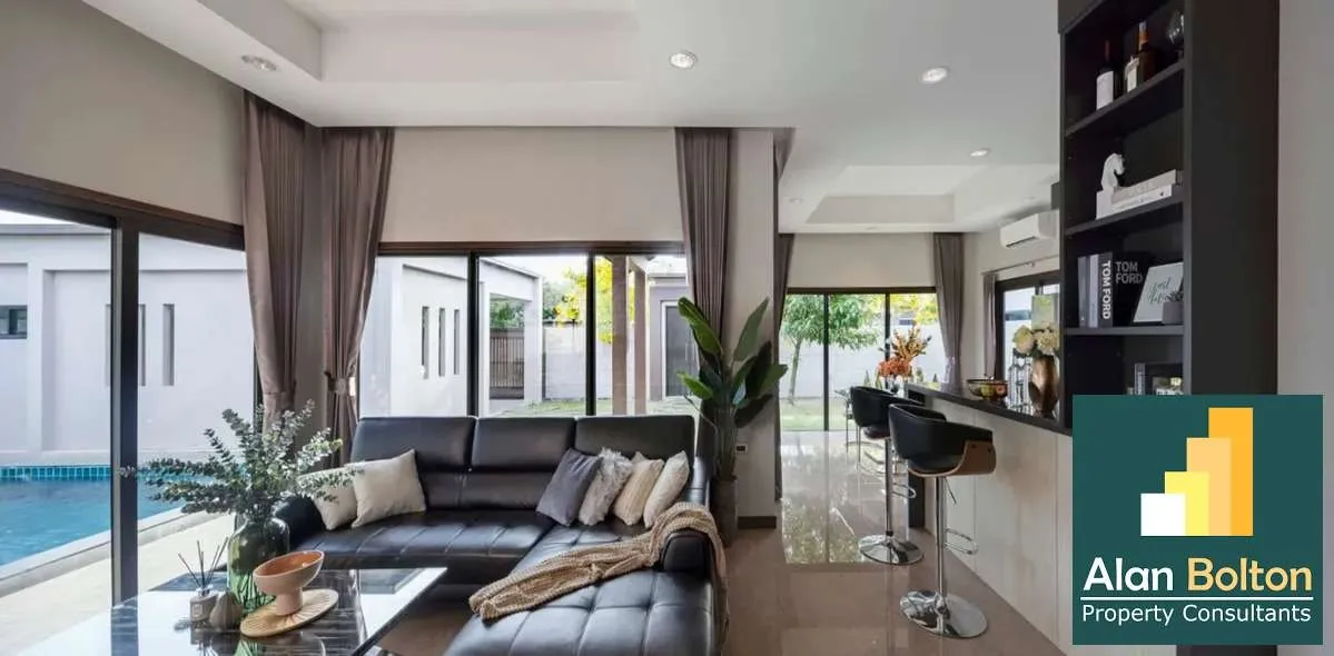 Modern Pool Villa 3 bedrooms 2 bathrooms Pet Friendly in Baan Pattaya 5 for RENT photo 11