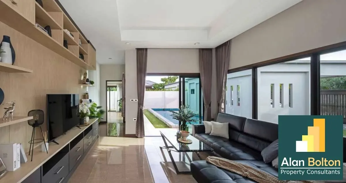 Modern Pool Villa 3 bedrooms 2 bathrooms Pet Friendly in Baan Pattaya 5 for RENT photo 12