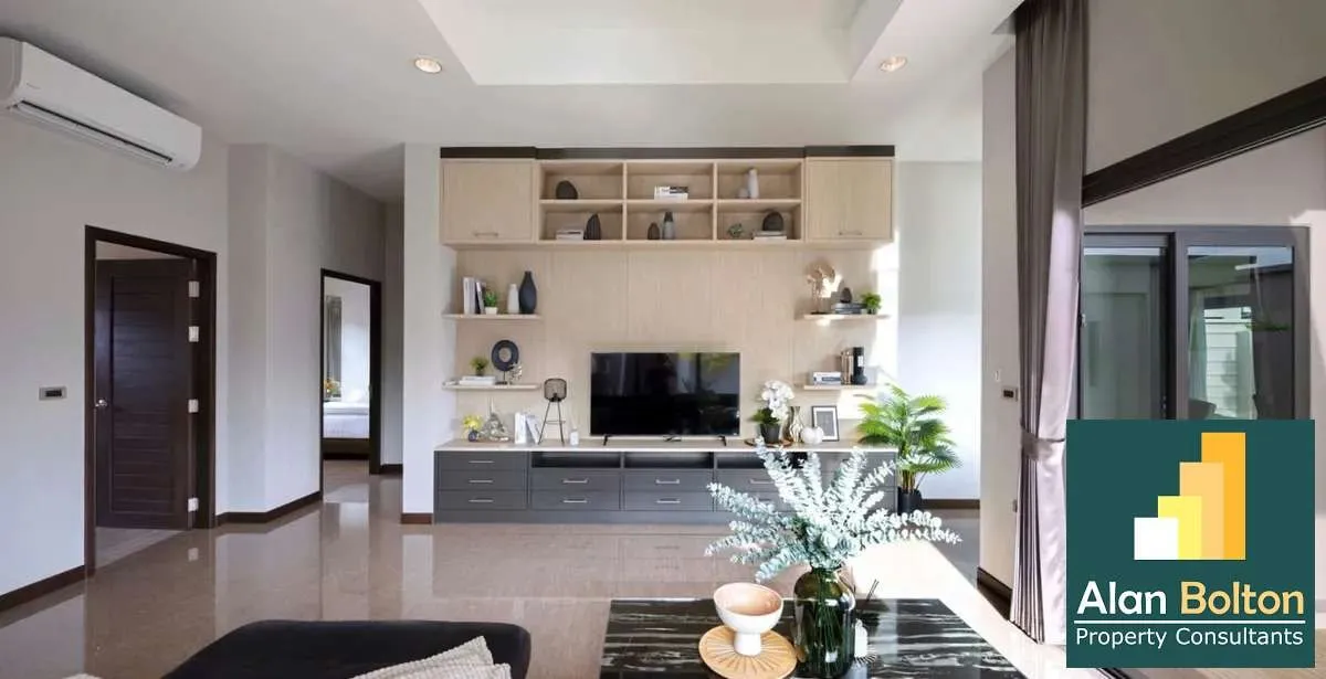 Modern Pool Villa 3 bedrooms 2 bathrooms Pet Friendly in Baan Pattaya 5 for RENT photo 14