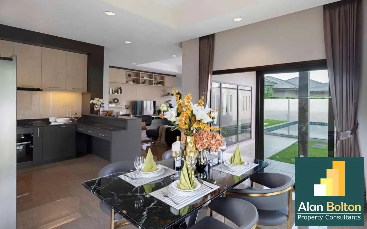 Modern Pool Villa 3 bedrooms 2 bathrooms Pet Friendly in Baan Pattaya 5 for RENT photo 16