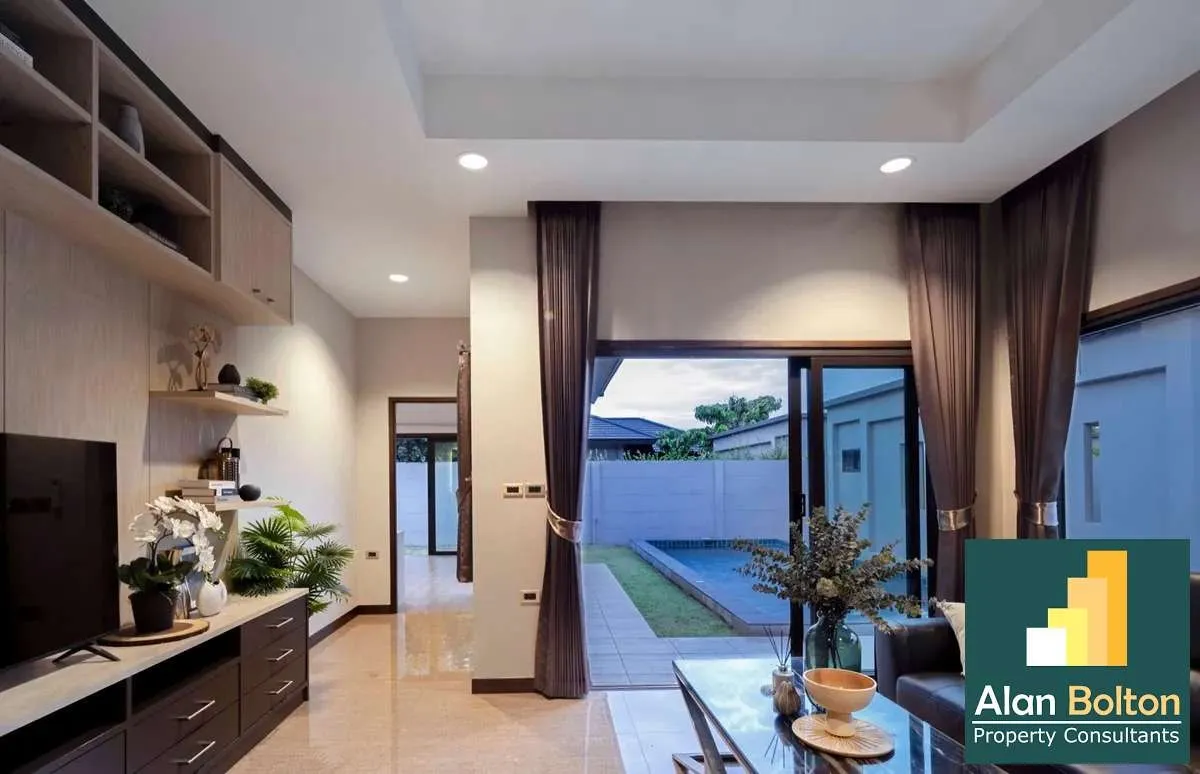 Modern Pool Villa 3 bedrooms 2 bathrooms Pet Friendly in Baan Pattaya 5 for RENT photo 17