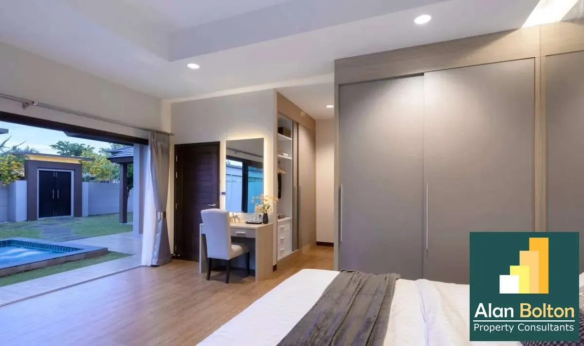 Modern Pool Villa 3 bedrooms 2 bathrooms Pet Friendly in Baan Pattaya 5 for RENT photo 9