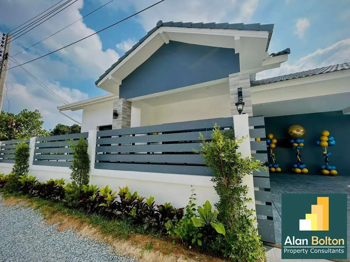 Modern pool villa for sale