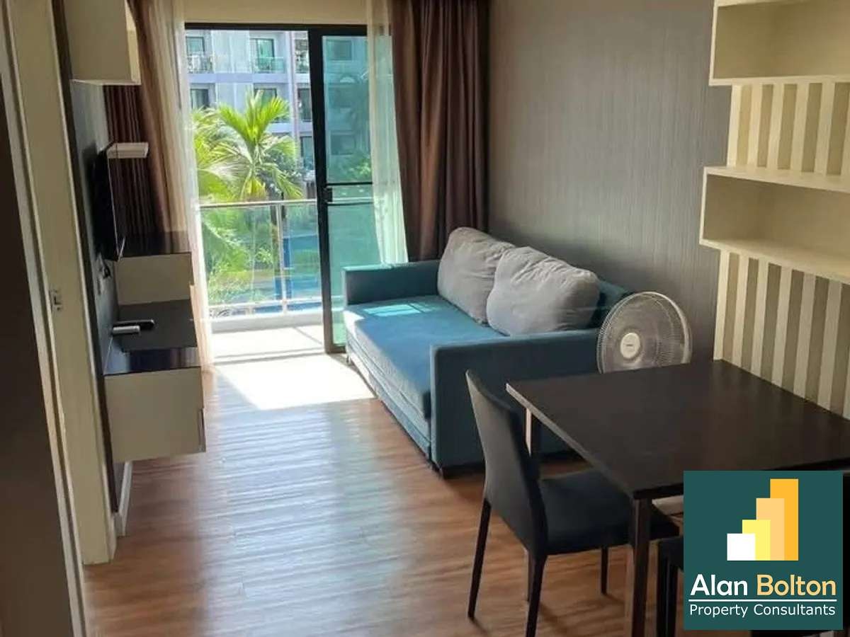 Pool view 1 Bedroom 1 Bathroom in Jomtien photo 9