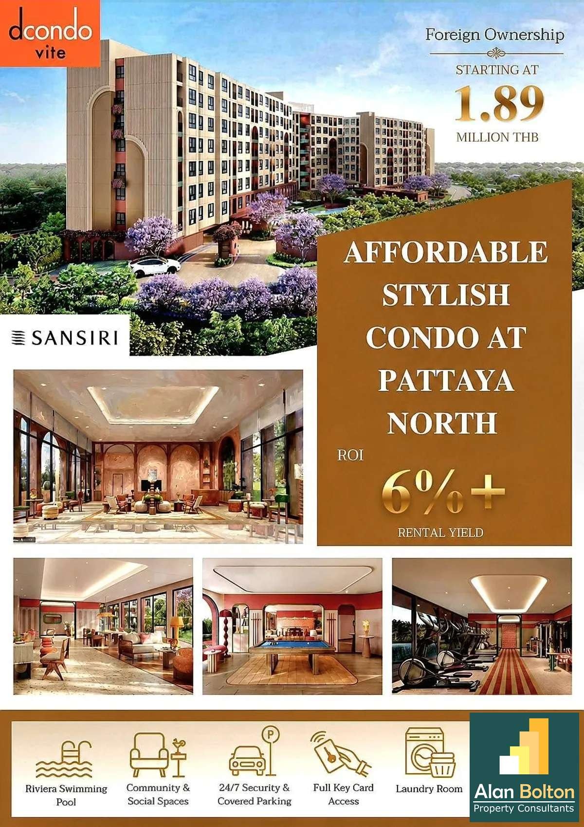 Brand New Off Plan Studio Condo For Sale In Wongamat photo 12