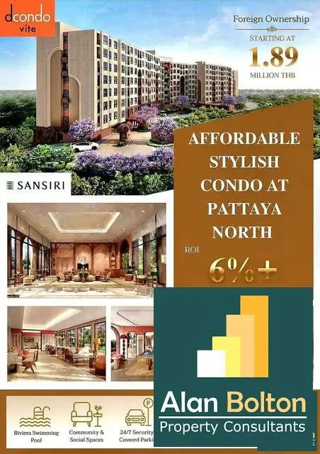 Brand New Off Plan 1 Bed 1 Bath Condo For Sale In Wongamat photo 13