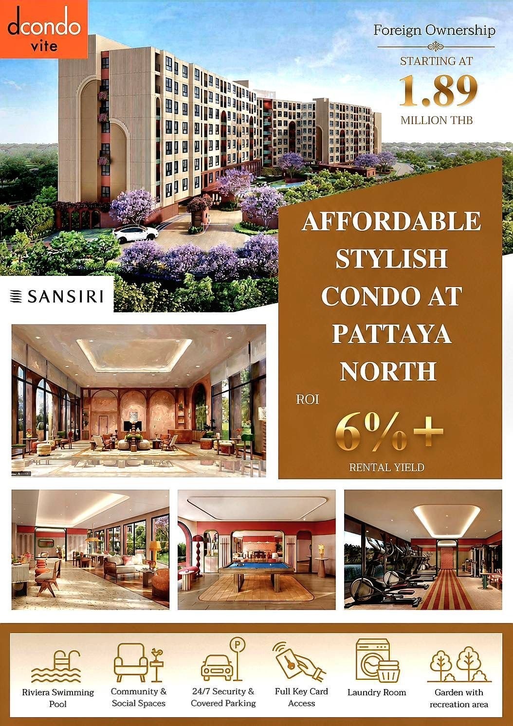 Brand New Off Plan 1 Bed 1 Bath Condo For Sale In Wongamat photo 35