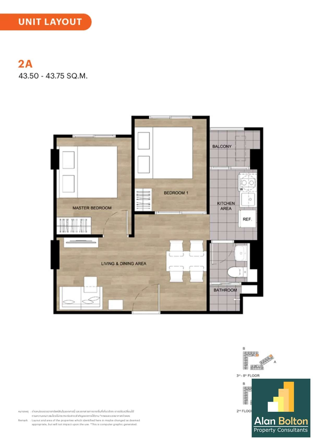 Brand New Off Plan 2 Bed 1 Bath Condo For Sale In Wongamat photo 4