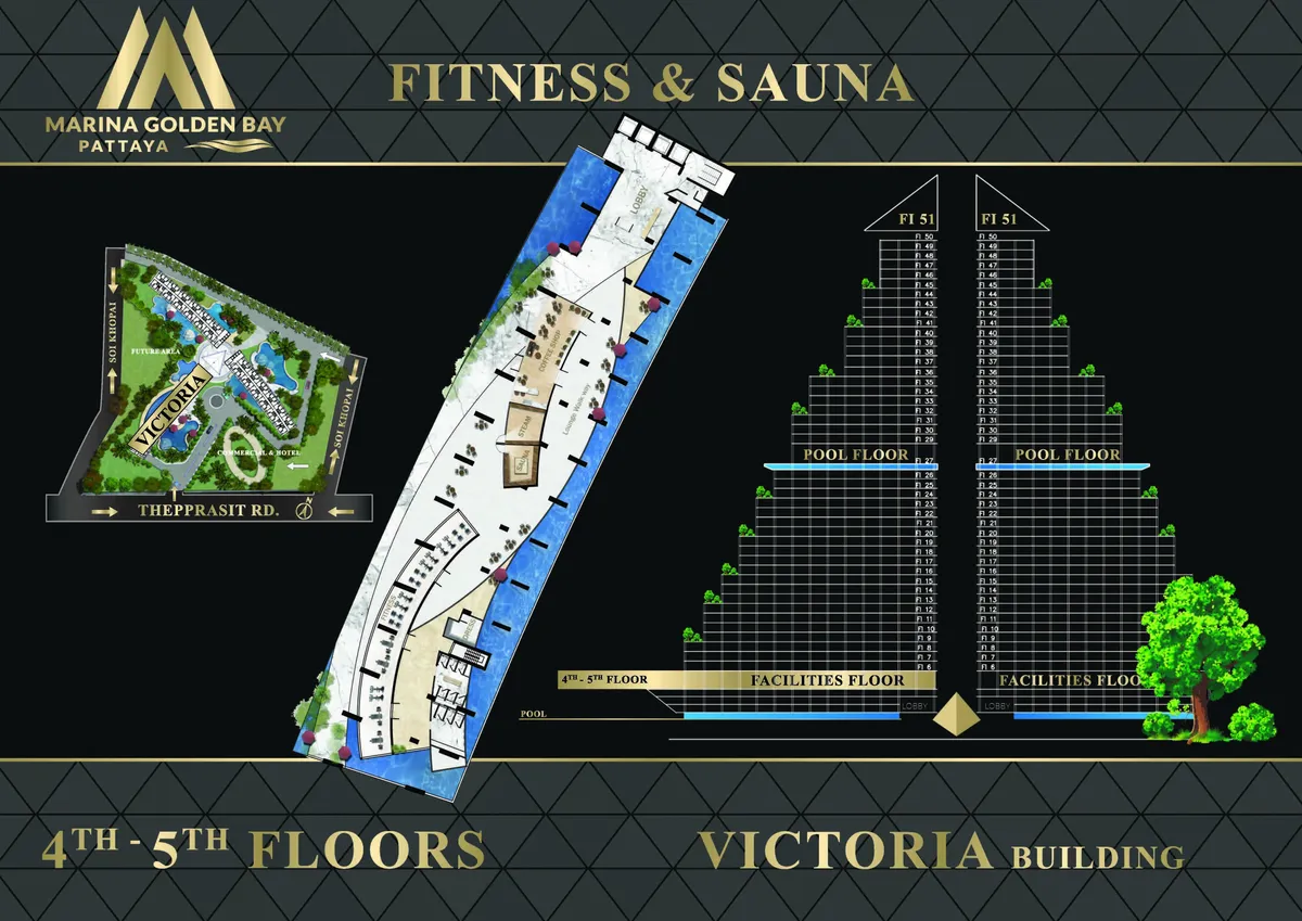 Brand New Off Plan 1 Bed 1 Bath Condo For Sale In Central Pattaya photo 21