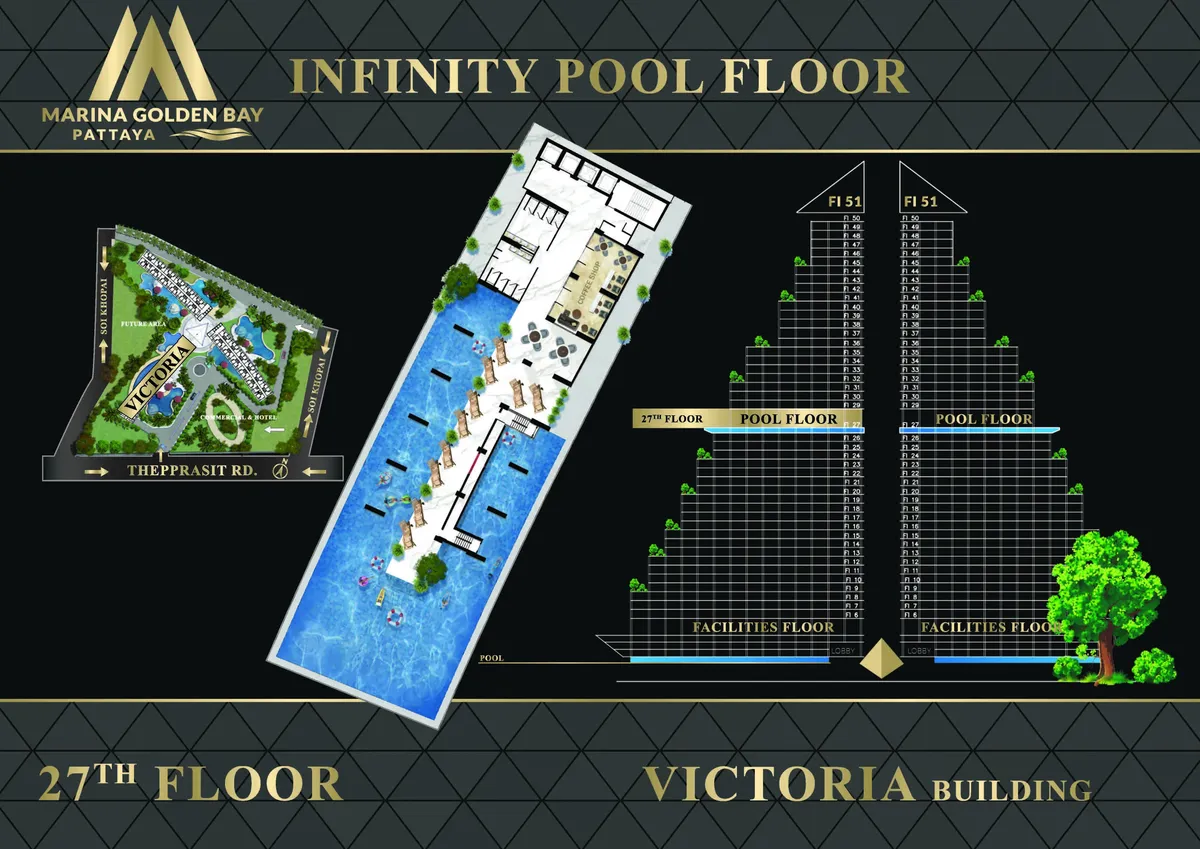 Brand New Off Plan 1 Bed 1 Bath Condo For Sale In Central Pattaya photo 23