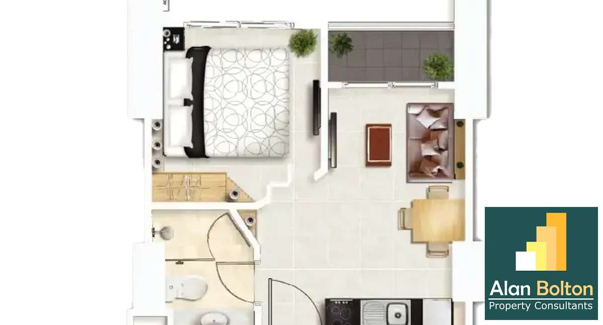 Brand New Off Plan 1 Bed 1 Bath Condo For Sale In Central Pattaya photo 3