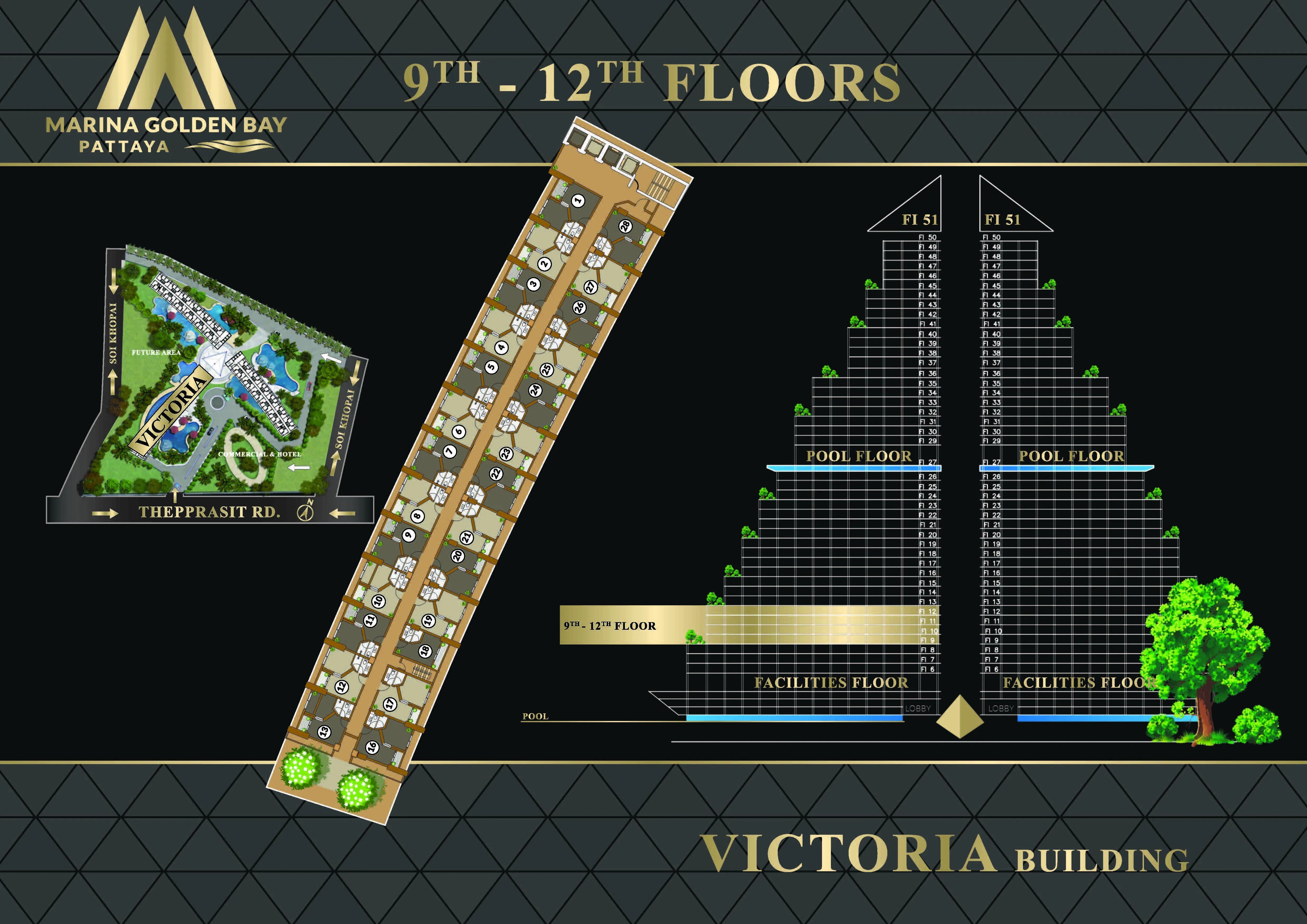 Brand New Off Plan 1 Bed 1 Bath Condo For Sale In Central Pattaya photo 27