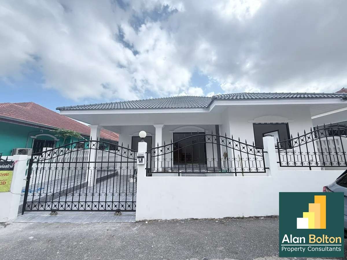 A house for sale under renovation.
